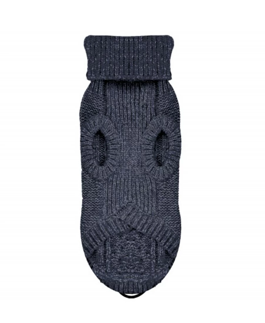 Milk and Pepper Navy Blue Donovan Sweater - Women's Casual Knit Pullover