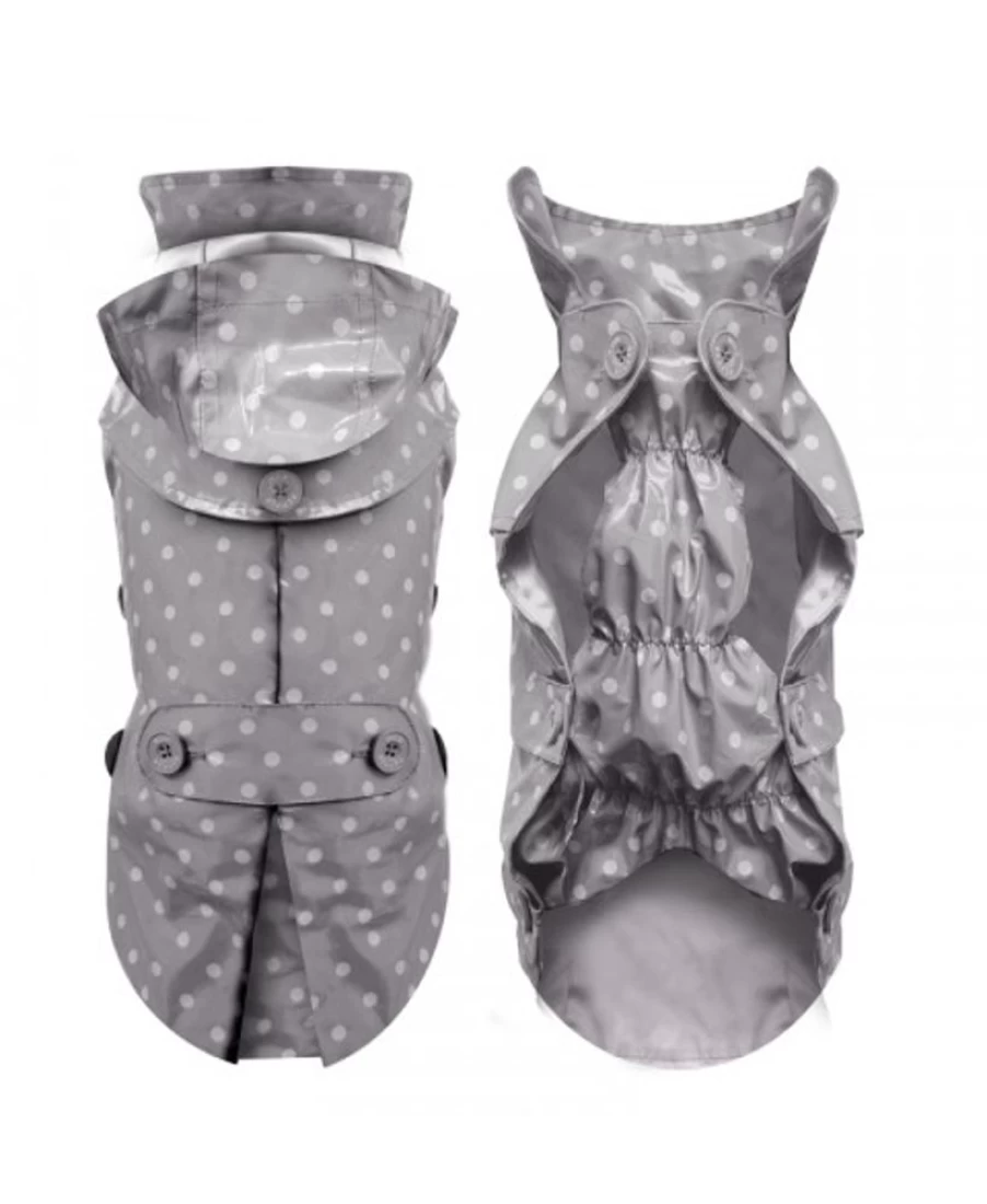 Milk and Pepper Ladybird Print Waterproof Raincoat for Women