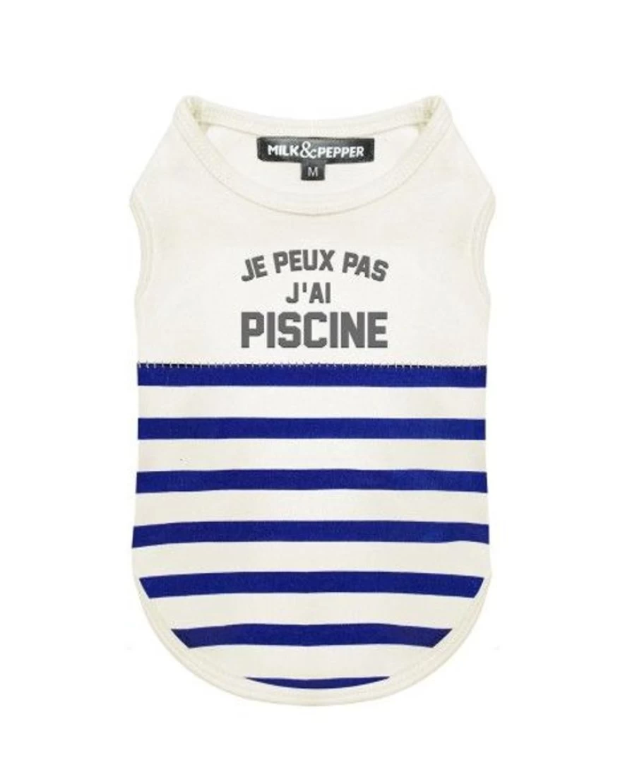 "Milk and Pepper Women's Stylish Poolside T-Shirt - Comfortable Casual Top for Swim and Beach"