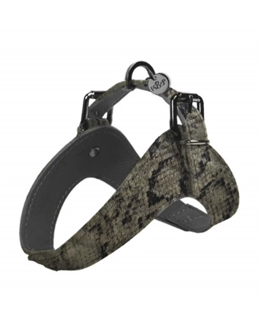 Milk and Pepper Iguania Parachute Harness for Reptiles - Secure & Adjustable Lizard Leash