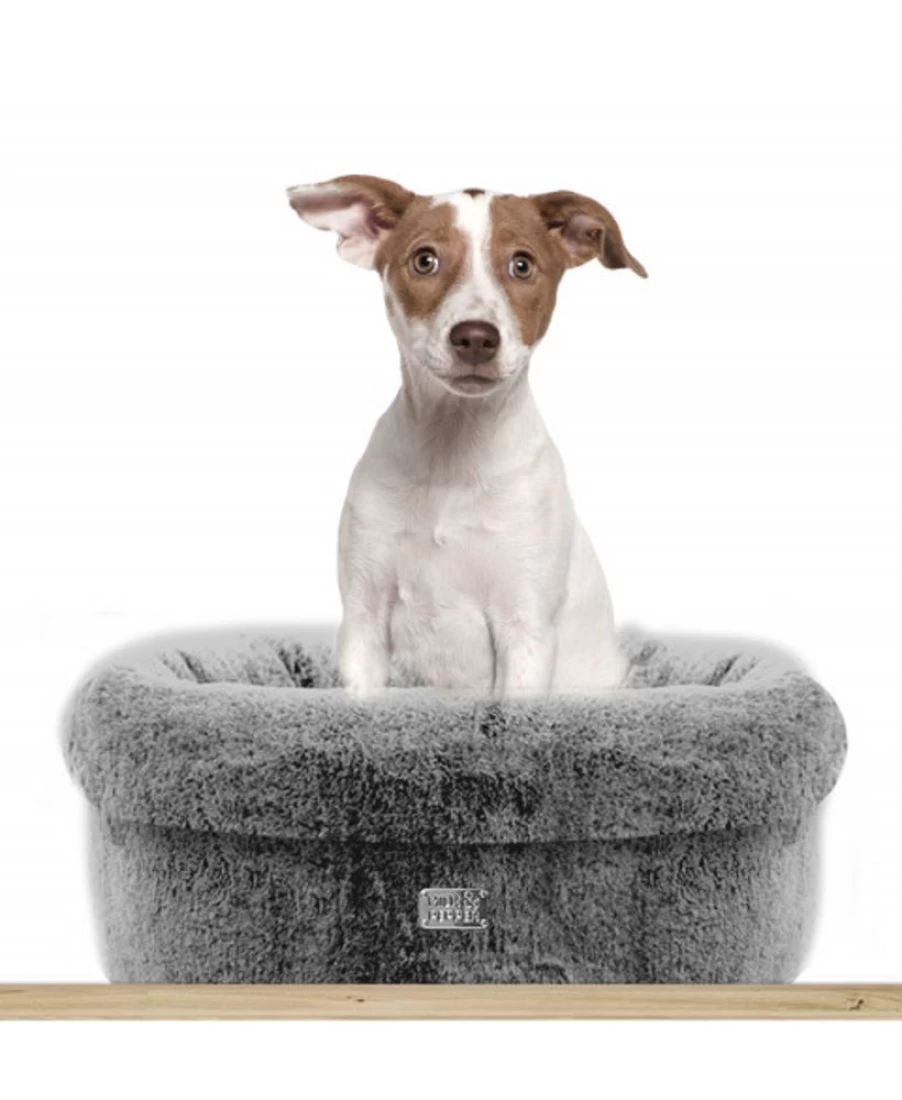 Milk and Pepper Glencoe Cozy Dog Bed Nest for Small Medium Large Breeds