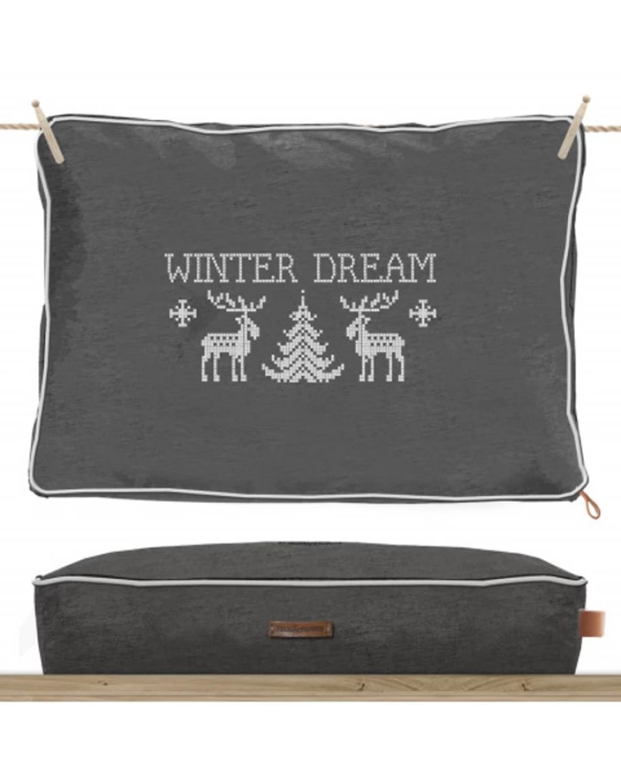 "Milk and Pepper Winter Dream Removable Mattress Cover – Hypoallergenic & Washable"