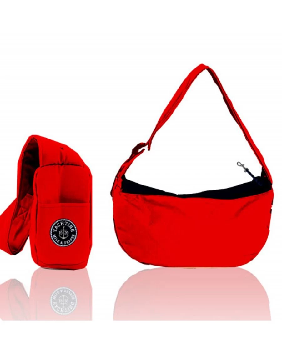 "Milk and Pepper Red Diwan Bag – Stylish Handbag for Women"