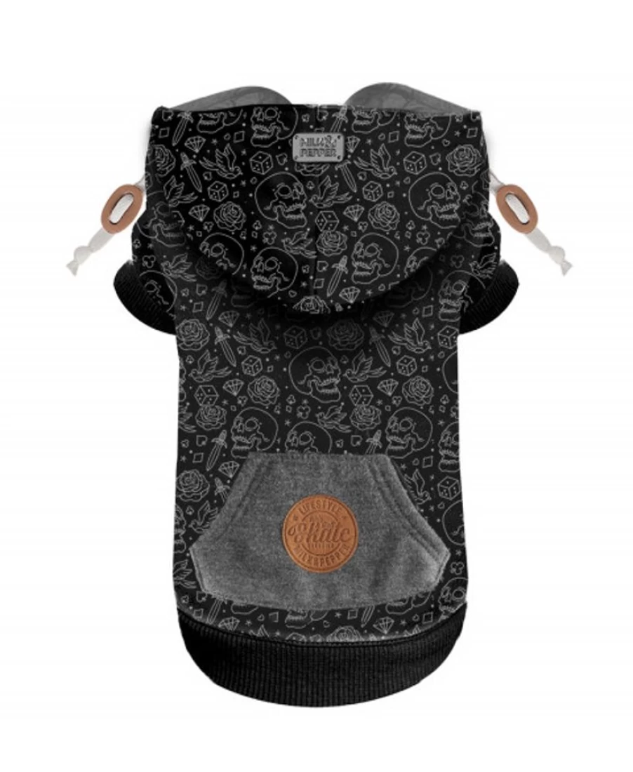 "Milk and Pepper Women's Mongo Hoodie - Soft Cotton Pullover Sweatshirt for Casual Comfort"