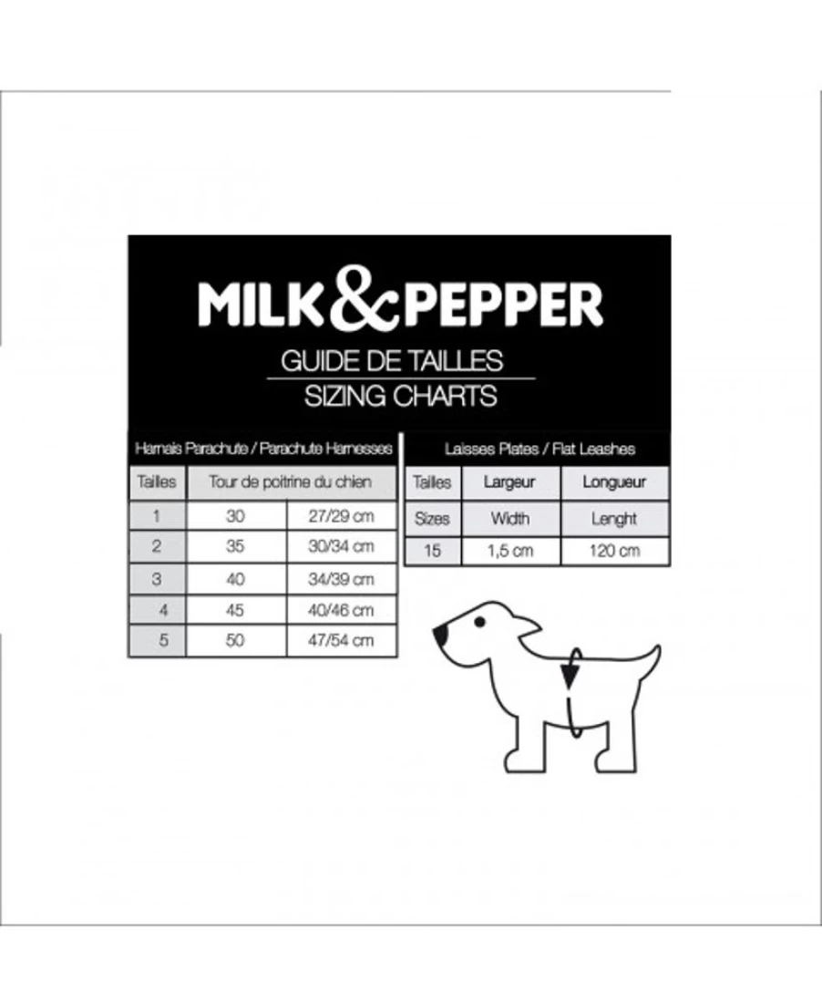 Milk and Pepper Serval Cat Harness - Adjustable Escape-Proof Pet Vest for Walking