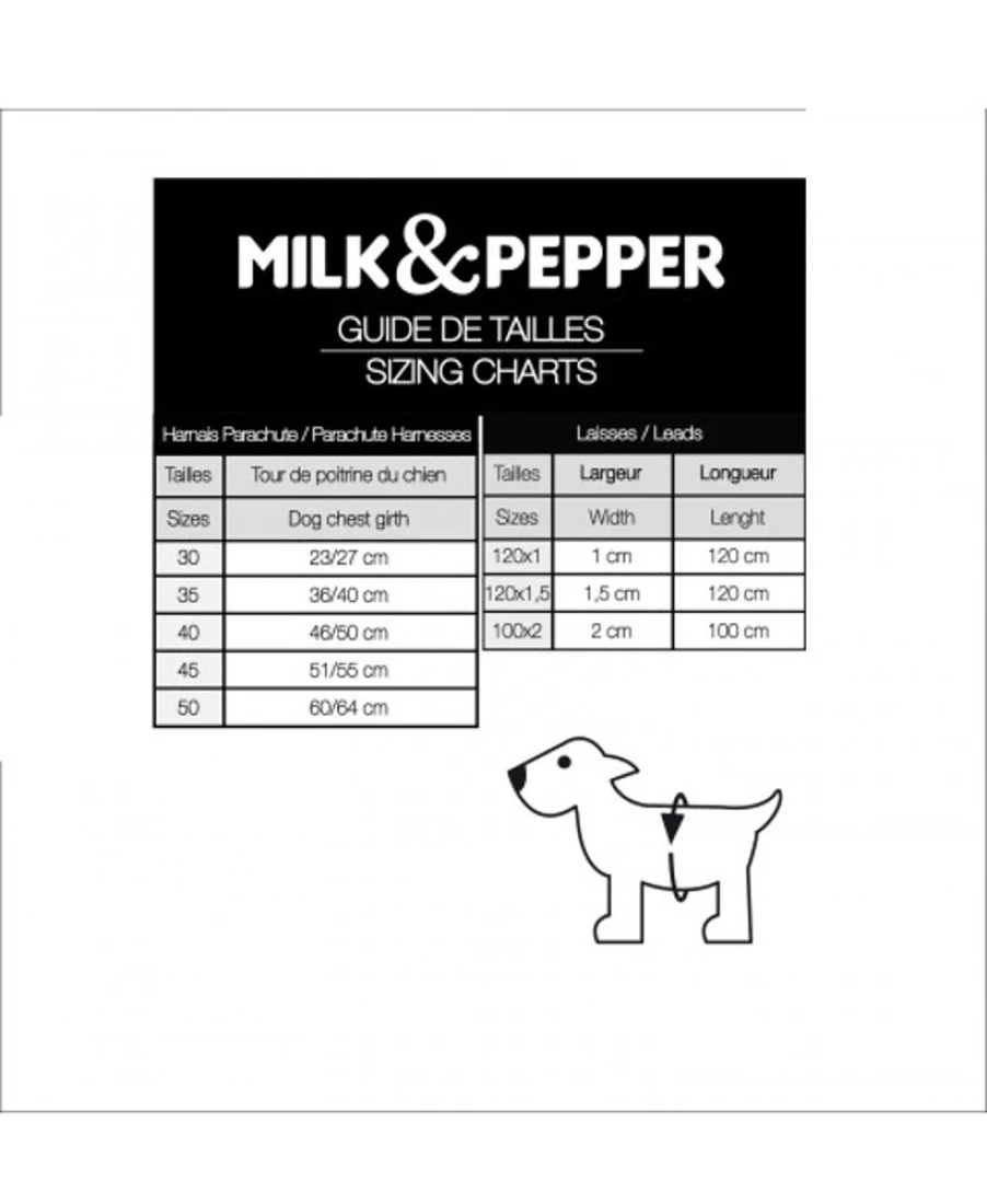 Milk and Pepper Guepard Parachute Harness for Skydiving - Premium Safety Gear