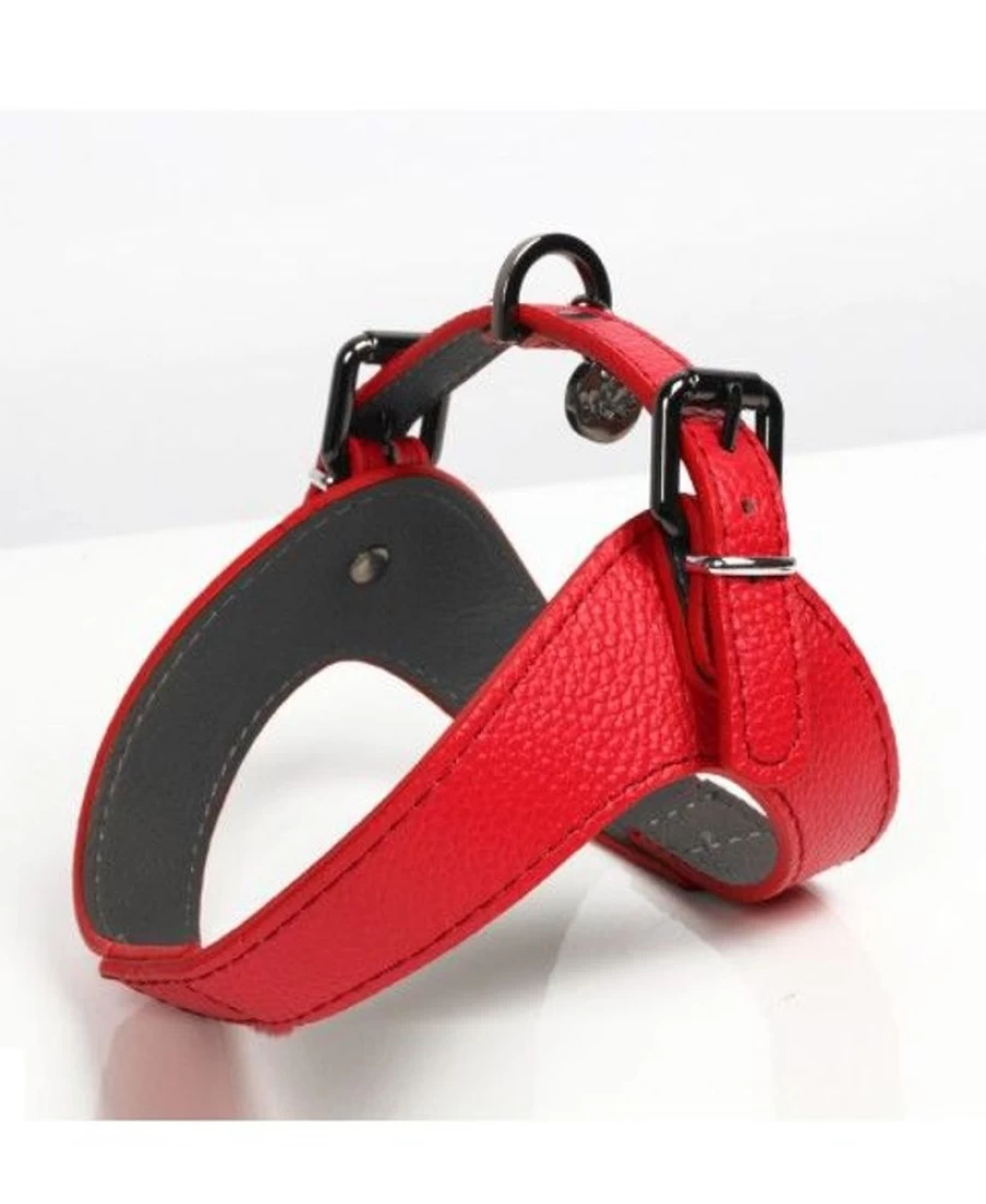 "Milk and Pepper Dandy Harness - Premium Leather Dog Harness for Comfort and Style"