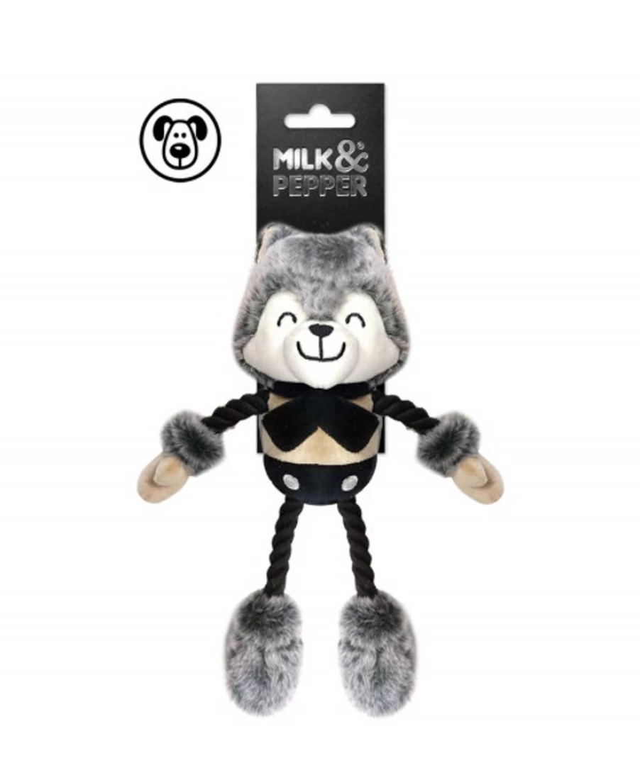 Milk and Pepper Amarok Interactive Dog Toy for Chewing and Play