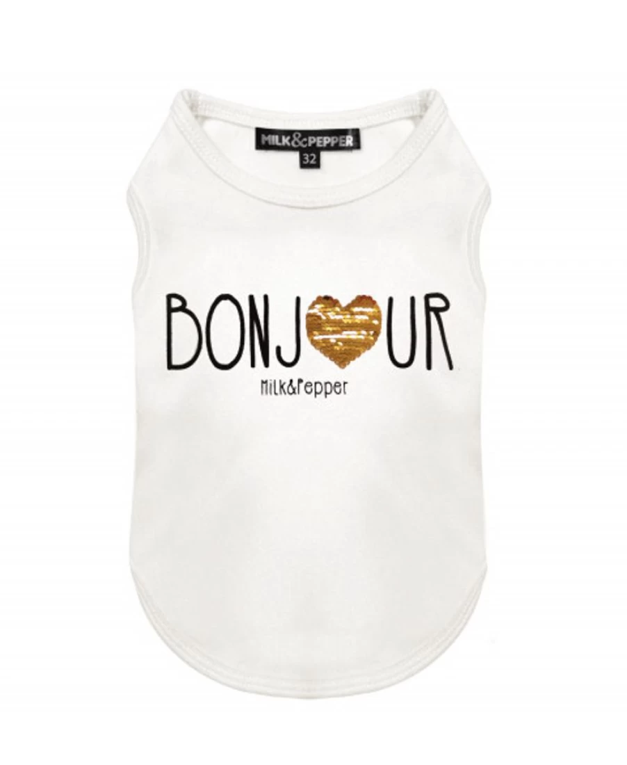 "Milk and Pepper Josephine Classic Fit Cotton T-Shirt for Women"