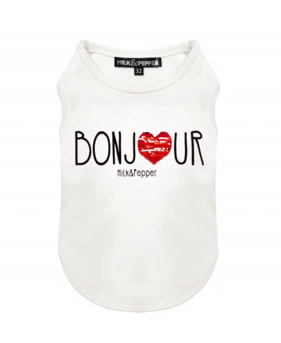 "Milk and Pepper Josephine Classic Fit Cotton T-Shirt for Women"