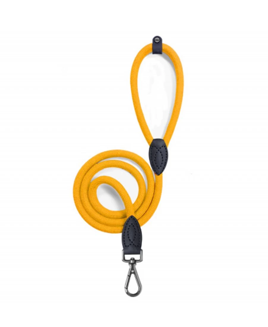 Milk and Pepper Kaya Round Dog Leash - Durable and Stylish Pet Leash for Safe Walks
