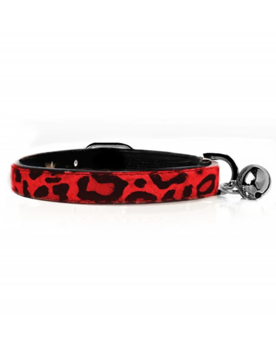 Milk and Pepper Panthere Red Cat Collar - Stylish and Comfortable Feline Accessory