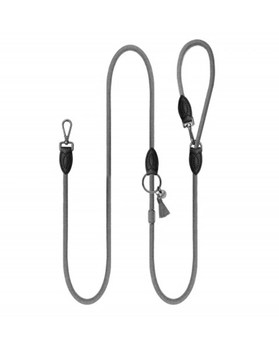 Milk and Pepper Multifunctional Dog Leash - Edward Grey Adjustable Hands-Free Pet Lead for Walking and Training