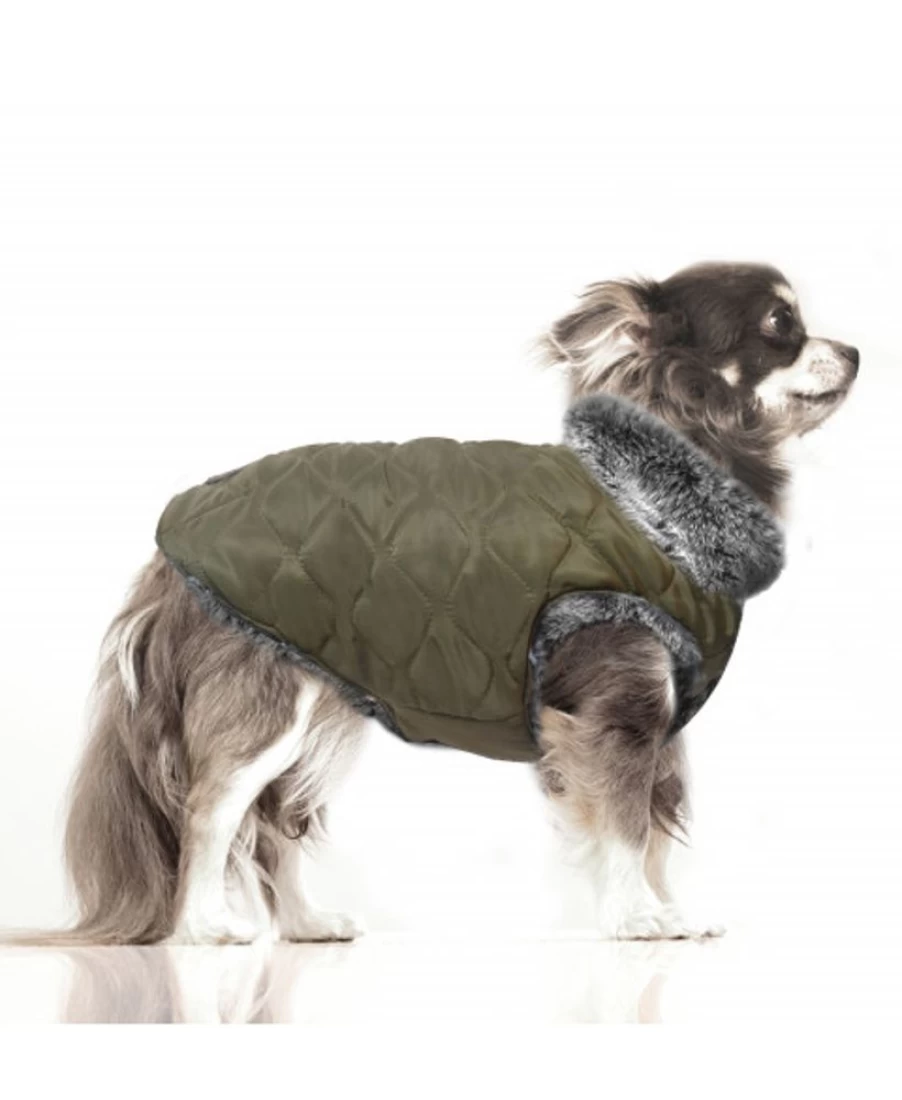 Milk and Pepper Reversible Puffer Jacket for Women - Victor Style Lightweight Warm Winter Coat