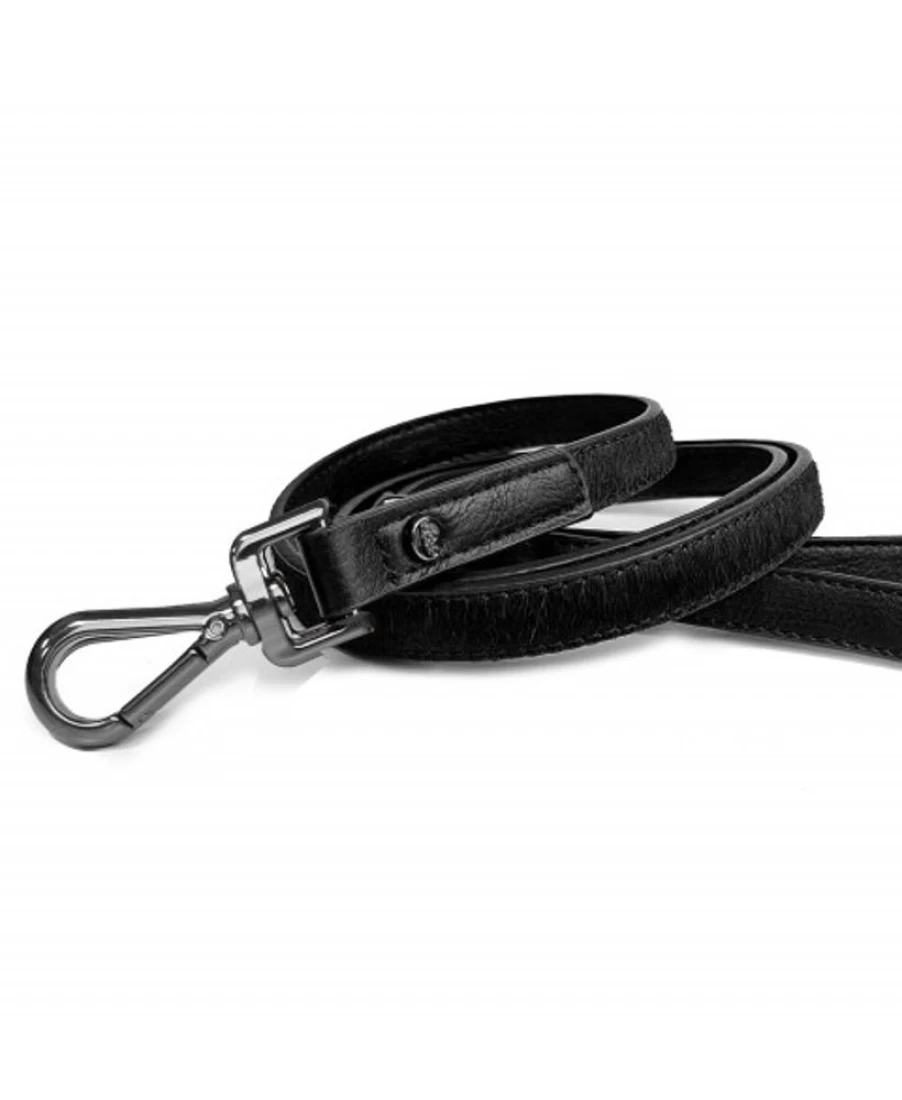 Milk and Pepper Serval Flat Dog Leash - Durable and Stylish Pet Leash for Safe Walks