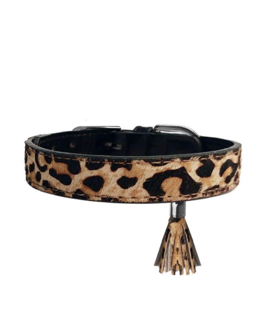 Milk and Pepper Ocelot Cat Collar - Stylish and Comfortable Pet Accessory for Cats
