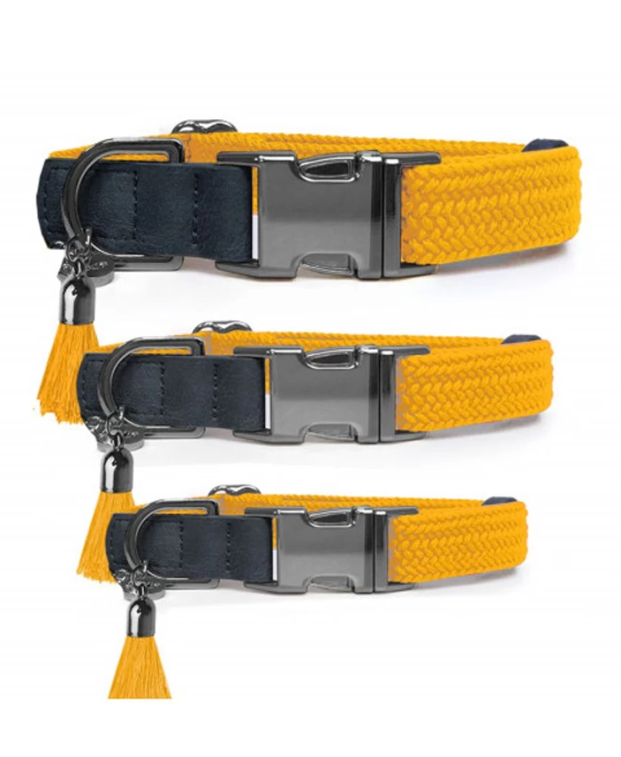 "Milk and Pepper Kaya Collar - Elegant and Stylish Dog Collar for Pets"