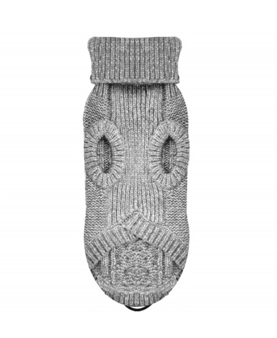 Milk and Pepper Grey Donovan Sweater - Soft Knit Women's Pullover