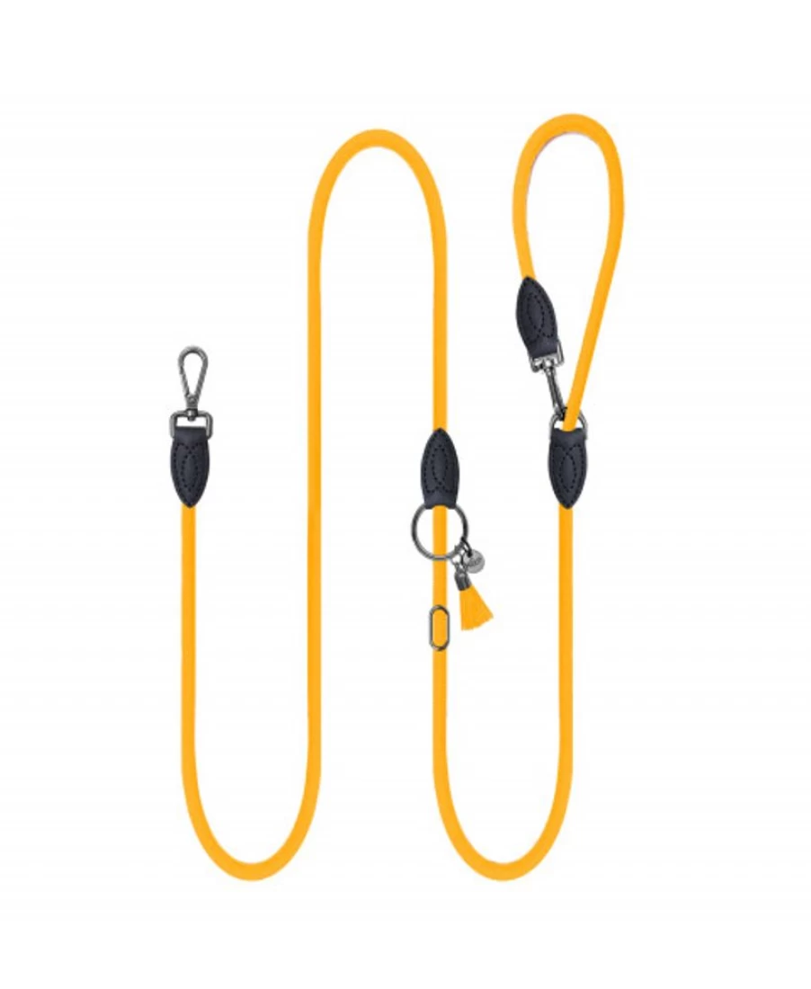 Milk and Pepper Kaya - Durable Multifunction Dog Leash for Training, Walking, and Hands-Free Use | Adjustable Reflective Pet Safety Lead