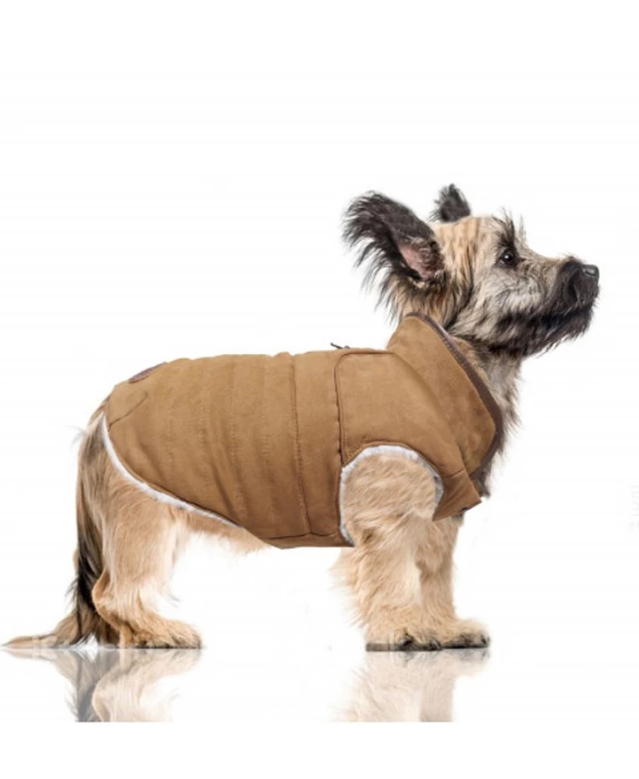 Milk and Pepper Kieran Reversible Puffer Jacket for Women - Lightweight Winter Coat with Hood