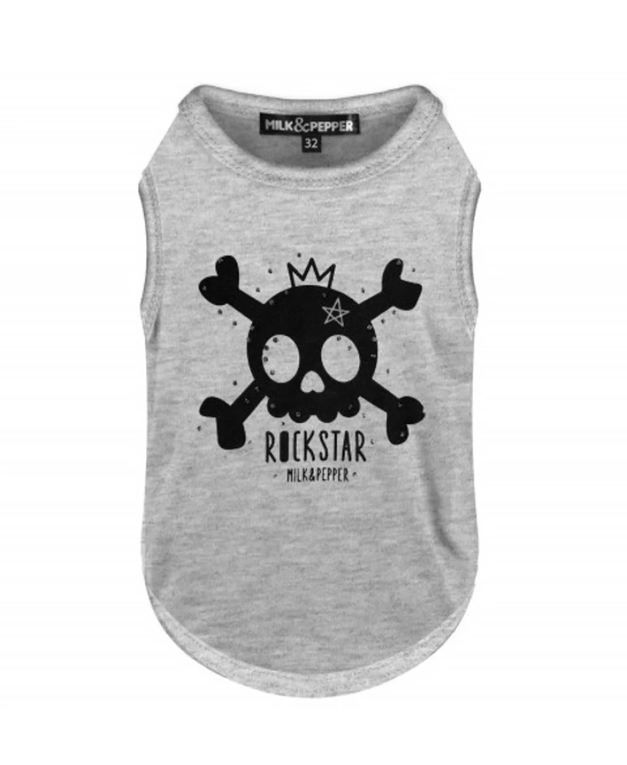 "Milk and Pepper Alec Grey Premium Cotton T-Shirt for Men - Soft Casual Tee"