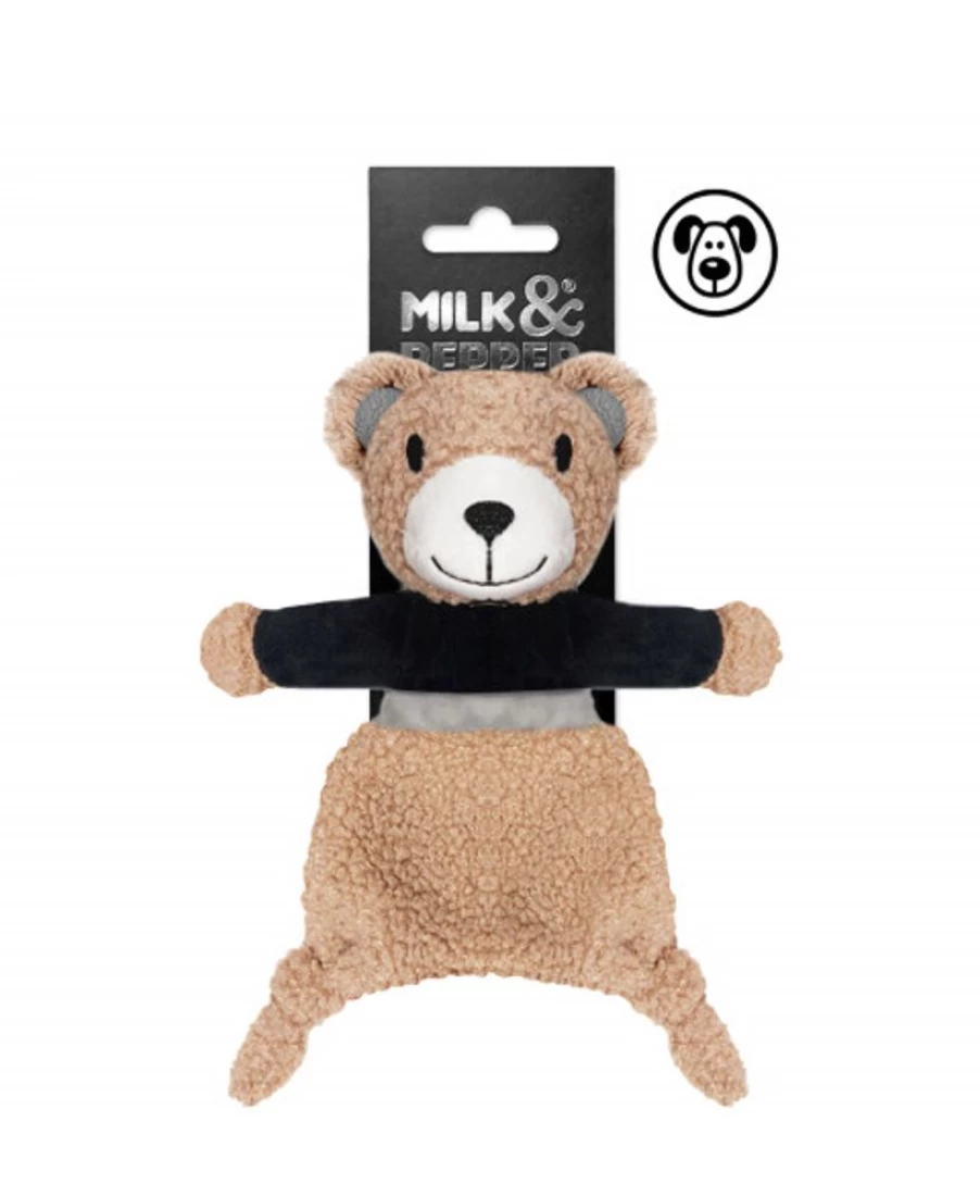 Milk and Pepper Kodiak Durable Dog Chew Toy for Aggressive Chewers - Tough Puppy Chew Bone for Large Breeds