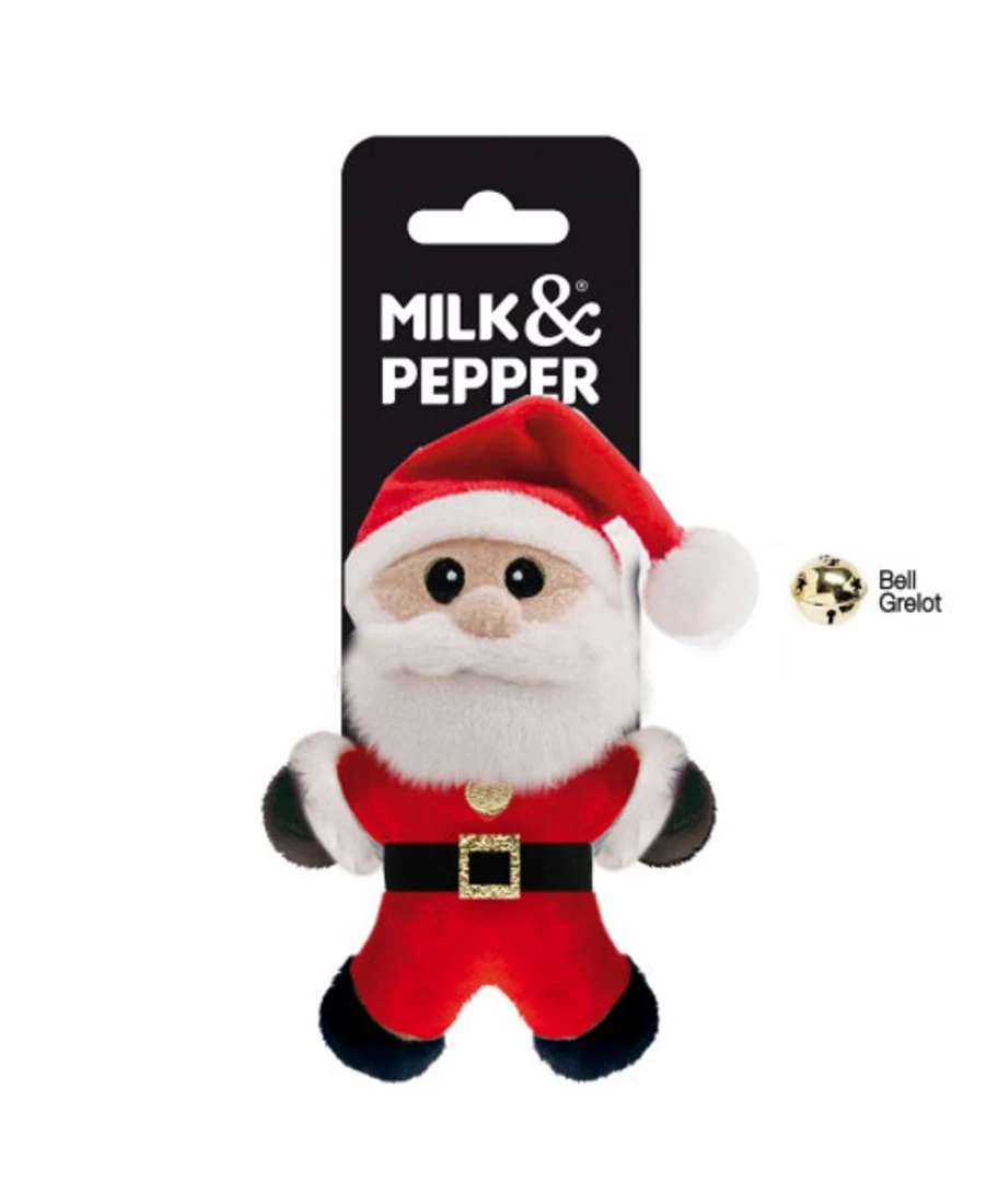 "Milk and Pepper Santa Claus Christmas Toy - Festive Holiday Decoration & Gift"